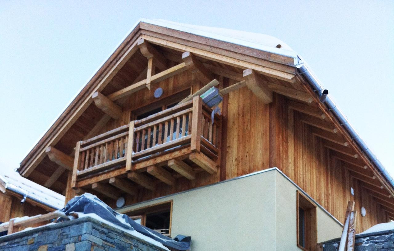 Odalys Chalet Le Pure Altitude Villa Valloire Exterior photo